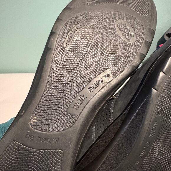 SAS - Walk Easy Walking Comfort Shoes - Indigo/Blueberry Women's 10.5 Slim - Picture 6 of 9
